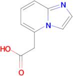 2-{Imidazo[1,2-a]pyridin-5-yl}acetic acid