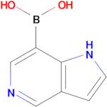 {1H-pyrrolo[3,2-c]pyridin-7-yl}boronic acid