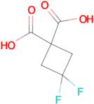 3,3-Difluorocyclobutane-1,1-dicarboxylic acid