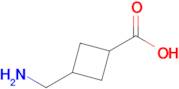 3-(Aminomethyl)cyclobutanecarboxylic acid