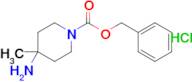 Benzyl 4-amino-4-methyl-piperidine-1-carboxylate hydrochloride