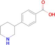 4-(Piperidin-3-yl)benzoic acid