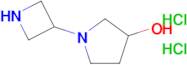 1-(Azetidin-3-yl)pyrrolidin-3-ol dihydrochloride