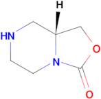 (8aR)-1,5,6,7,8,8a-hexahydrooxazolo[3,4-a]pyrazin-3-one