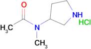 N-Methyl-N-pyrrolidin-3-yl-acetamide hydrochloride