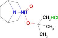 tert-Butyl 3,8-diazabicyclo[3.2.1]octane-8-carboxylate hydrochloride