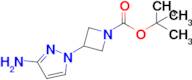 Tert-Butyl 3-(3-amino-1H-pyrazol-1-yl)azetidine-1-carboxylate