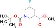 O1-tert-Butyl O3-methyl 5-fluoropiperidine-1,3-dicarboxylate