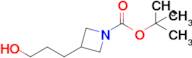 tert-Butyl 3-(3-hydroxypropyl)azetidine-1-carboxylate