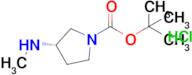 tert-Butyl (3S)-3-(methylamino)pyrrolidine-1-carboxylate hydrochloride