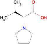 (2S)-3-Methyl-2-(pyrrolidin-1-yl)butanoic acid