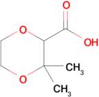 3,3-Dimethyl-1,4-dioxane-2-carboxylic acid