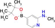 2-(Methylamino)pyridine-4-boronic acid pinacol ester