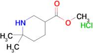 Methyl 6,6-dimethylpiperidine-3-carboxylate hydrochloride