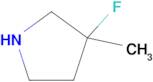 3-Fluoro-3-methylpyrrolidine