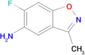 6-Fluoro-3-methyl-1,2-benzoxazol-5-amine