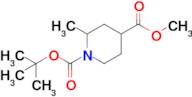 1-tert-Butyl 4-methyl 2-methylpiperidine-1,4-dicarboxylate