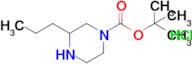 tert-Butyl 3-propylpiperazine-1-carboxylate hydrochloride