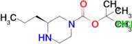 tert-Butyl (3S)-3-propylpiperazine-1-carboxylate hydrochloride