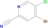 4-Bromo-5-chloro-pyridine-2-carbonitrile
