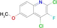 2,4-Dichloro-3-fluoro-6-methoxy-quinoline