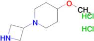 1-(Azetidin-3-yl)-4-methoxypiperidine dihydrochloride