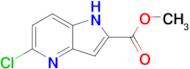 Methyl 5-chloro-1H-pyrrolo[3,2-b]pyridine-2-carboxylate