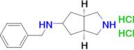 (3aS,6aR)-N-Benzyl-1,2,3,3a,4,5,6,6a-octahydrocyclopenta[c]pyrrol-5-amine dihydrochloride