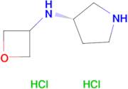 (3S)-N-(Oxetan-3-yl)pyrrolidin-3-amine dihydrochloride