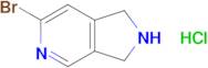 6-Bromo-2,3-dihydro-1H-pyrrolo[3,4-c]pyridine hydrochloride