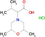 2-(2,6-Dimethylmorpholin-4-yl)-3-methyl-butanoic acid hydrochloride