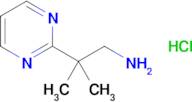 2-Methyl-2-pyrimidin-2-yl-propan-1-amine hydrochloride