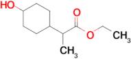 Ethyl 2-(4-hydroxycyclohexyl)propanoate