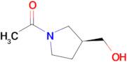 1-[(3S)-3-(Hydroxymethyl)pyrrolidin-1-yl]ethan-1-one