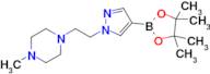 1-Methyl-4-{2-[4-(4,4,5,5-tetramethyl-1,3,2-dioxaborolan-2-yl)-1H-pyrazol-1-yl]ethyl}piperazine