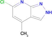 6-chloro-4-methyl-2H-pyrazolo[3,4-b]pyridine