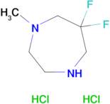 6,6-Difluoro-1-methyl-1,4-diazepane dihydrochloride