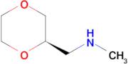 {[(2R)-1,4-Dioxan-2-yl]methyl}(methyl)amine