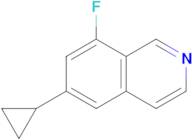 6-Cyclopropyl-8-fluoroisoquinoline