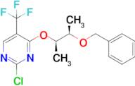 4-[(1R,2R)-2-Benzyloxy-1-methyl-propoxy]-2-chloro-5-(trifluoromethyl)pyrimidine