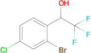 1-(2-Bromo-4-chloro-phenyl)-2,2,2-trifluoro-ethanol