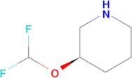 (3R)-3-(Difluoromethoxy)piperidine