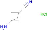 3-Aminobicyclo[1.1.1]pentane-1-carbonitrile hydrochloride