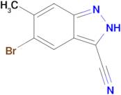 5-bromo-6-methyl-2H-indazole-3-carbonitrile
