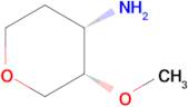 (3S,4S)-3-Methoxyoxan-4-amine