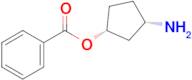 (1R,3S)-3-Aminocyclopentanol benzoic acid