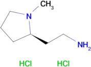 2-[(2R)-1-Methylpyrrolidin-2-yl]ethan-1-amine dihydrochloride