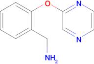 [2-(Pyrazin-2-yloxy)phenyl]methanamine