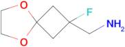 {2-Fluoro-5,8-dioxaspiro[3.4]octan-2-yl}methanamine