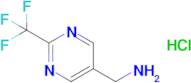 [2-(Trifluoromethyl)pyrimidin-5-yl]methanamine hydrochloride
